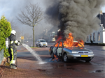 Prio 1 Brand Wegvervoer Auto Piterpolle Twijzel